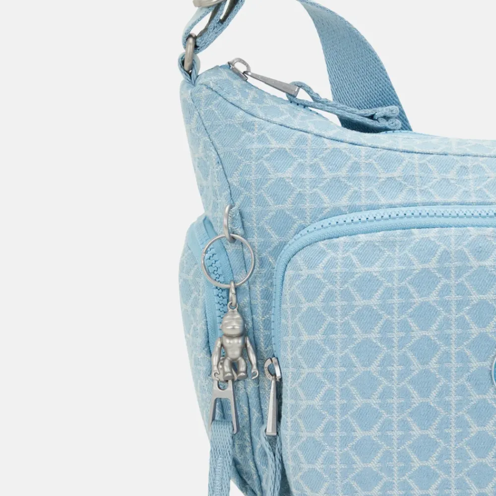 Schoudertassen^Kipling GABB schoudertas S light denim