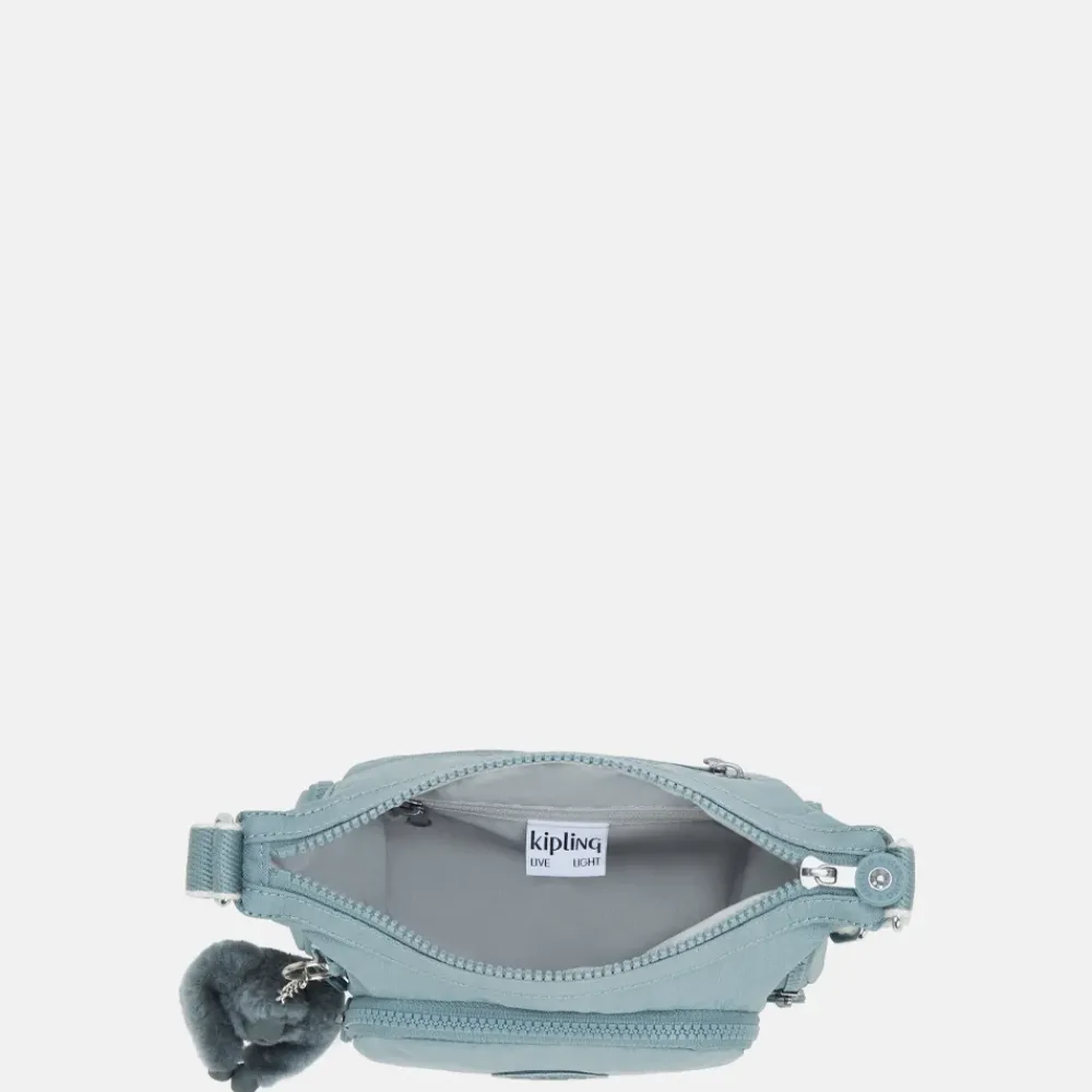 Crossbody Tassen^Kipling Gabbie crossbody tas mini relaxed grey