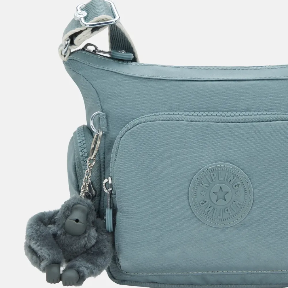 Crossbody Tassen^Kipling Gabbie crossbody tas mini relaxed grey