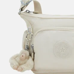Crossbody Tassen^Kipling Gabbie crossbody tas mini hideaway beige