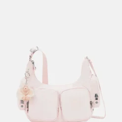 Crossbody Tassen^Kipling Rikka crossbody tas S pink shine