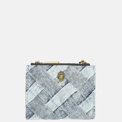 Dames Portemonnees^Kurt Geiger Kensington mini portemonnee denim