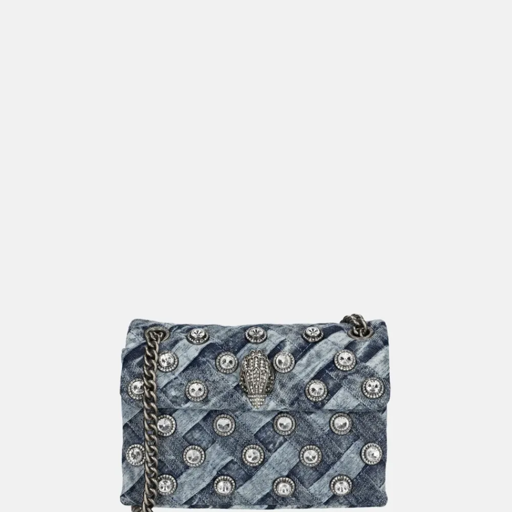 Schoudertassen^Kurt Geiger Kensington schoudertas denim