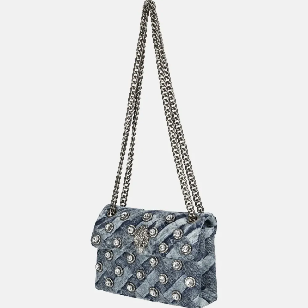 Schoudertassen^Kurt Geiger Kensington schoudertas denim