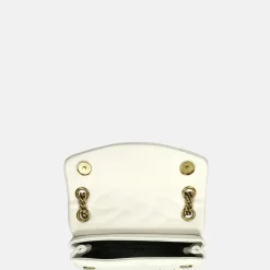 Schoudertassen^Kurt Geiger Leather Mini Kensington Eye schoudertas bone