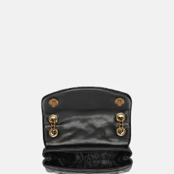 Schoudertassen^Kurt Geiger mini kensington leather eye schoudertas black