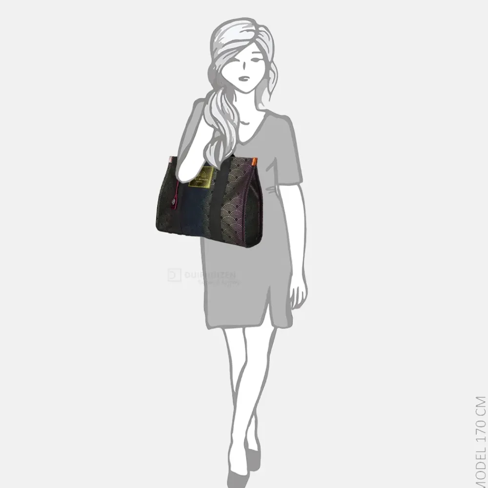 Shoppers^Kurt Geiger Soutbank tote shopper L black/other