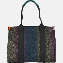 Shoppers^Kurt Geiger Soutbank tote shopper L black/other