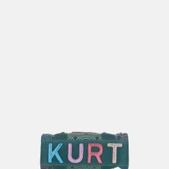 Crossbody Tassen^Kurt Geiger Southbank crossbody tas XS green comb