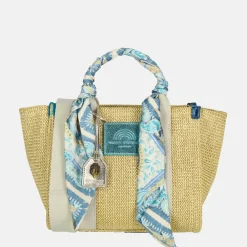 Handtassen^Kurt Geiger Southbank handtas S beige combi