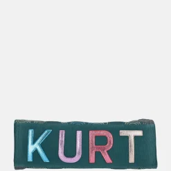 Shoppers^Kurt Geiger Southbank shopper green comb