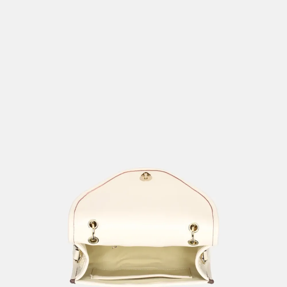 Handtassen^Laurent David Bamboo handtas S off white