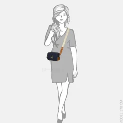 Crossbody Tassen^Laurent David crossbody tas jeans