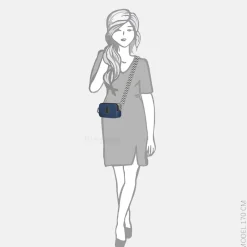 Crossbody Tassen^Laurent David crossbody tas multi blue