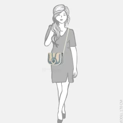 Crossbody Tassen^Laurent David crossbody tas off white