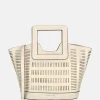 Handtassen^Laurent David handtas beige