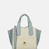 Handtassen^Laurent David handtas S light blue