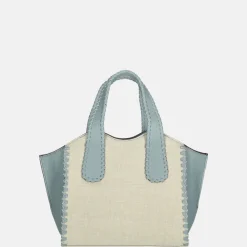 Handtassen^Laurent David handtas S light blue
