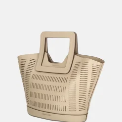 Handtassen^Laurent David handtas taupe
