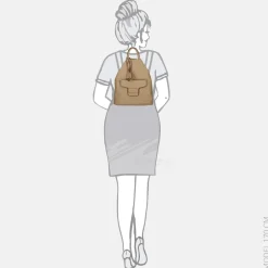 Vrijetijd Rugzakken | Fashion Rugzakken^Laurent David rugzak taupe