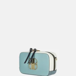 Crossbody Tassen^Laurent David Saffiano crossbody tas blue