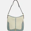 Schoudertassen^Laurent David schoudertas light blue