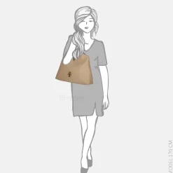 Shoppers^Laurent David shopper taupe