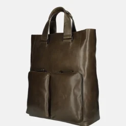 Laptop Rugzakken^Leonhard Heyden Porto tote backpack 14 inch grey brown