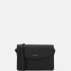 Crossbody Tassen^Liu Jo Saffiano crossbody tas nero
