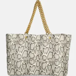 Shoppers^Liu Jo shopper L pitone roccia