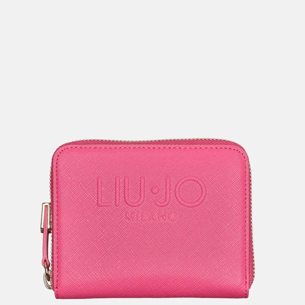 Dames Portemonnees^Liu Jo ziparound portemonnee M dark pink