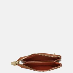 Pasjeshouders | Dames Portemonnees^Loulou Essentiels Camille pasjeshouder cognac