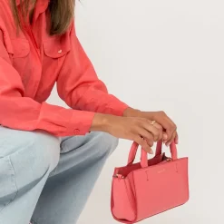Crossbody Tassen^Loulou Essentiels Elise crossbody tas grapefruit