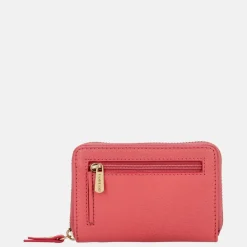 Dames Portemonnees^Loulou Essentiels Emilie portemonnee S grapefruit