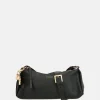 Schoudertassen^Loulou Essentiels Lisa schoudertas zwart