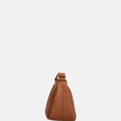 Schoudertassen^Loulou Essentiels Lisa schoudertas cognac