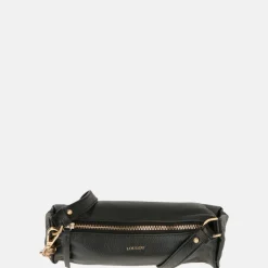 Schoudertassen^Loulou Essentiels Lisa schoudertas zwart