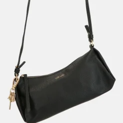 Schoudertassen^Loulou Essentiels Lisa schoudertas zwart