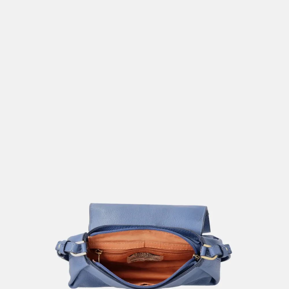 Handtassen^Loulou Essentiels Mae Bamboo handtas hortensia