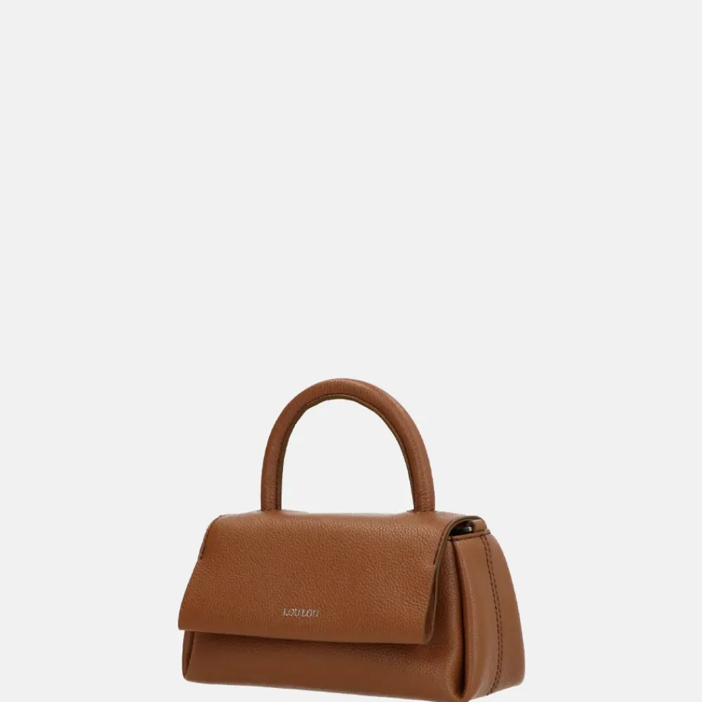 Handtassen^Loulou Essentiels Mae handtas cognac