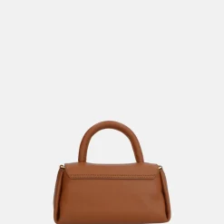 Handtassen^Loulou Essentiels Mae handtas cognac