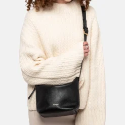 Handtassen^Loulou Essentiels Marie handtas black