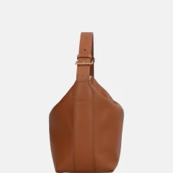 Handtassen^Loulou Essentiels Marie handtas cognac