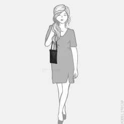 Telefoontasjes | Crossbody Tassen^Loulou Essentiels Mia telefoontas chocolate torte
