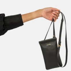 Telefoontasjes | Crossbody Tassen^Loulou Essentiels Mia telefoontas zwart