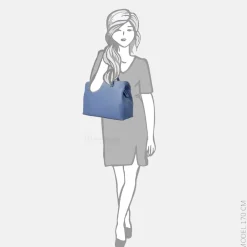 Schoolhandtassen | Dames Laptoptassen^Loulou Essentiels Olivia shopper 15 inch hortensia