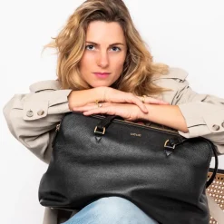 Schoolhandtassen | Dames Laptoptassen^Loulou Essentiels Olivia shopper 15 inch black
