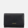 Dames Portemonnees^Loulou Essentiels Petite Fleur portemonnee S dark blue