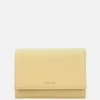 Dames Portemonnees^Loulou Essentiels Petite Fleur portemonnee S sorbet yellow