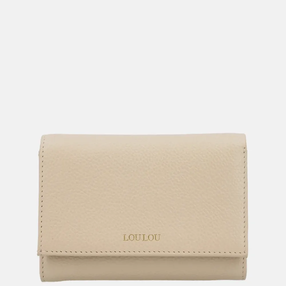 Dames Portemonnees^Loulou Essentiels Petite Fleur portemonnee S beige